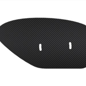 Corvette C6 Z06 (2005 -2013) Carbon 225mm Rear Wing End Plates - Pair 1.8mm thick