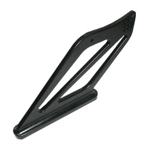 Reverie Universal fit Swept CNC Alloy Wing Mounts - Black Satin Powder Coated (not handed) Sold Each