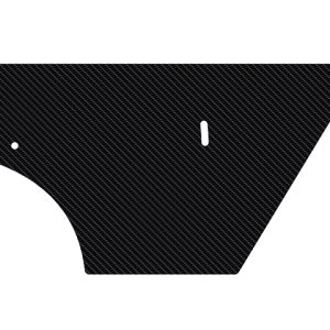 Carbon Fibre Rear Wing End Plates for 310mm Chord Wings