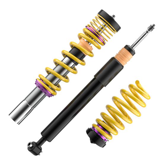 kw v1 coilovers for audi a4 (b9) (b8) w/o elec. dampers saloon quattro 10/15