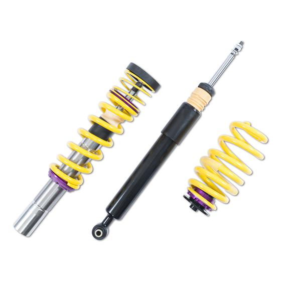 kw v1 coilovers for audi a4 (b9) (b8) w/o elec. dampers saloon 2wd 10/15