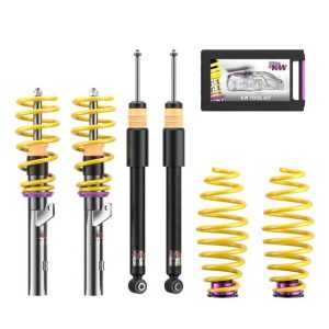 kw v1 coilovers for audi a3 (8v) w/o elec. dampers inc. hatchback/sportback 2wd only with twist beam ra susp strut Ø 50mm 05/12