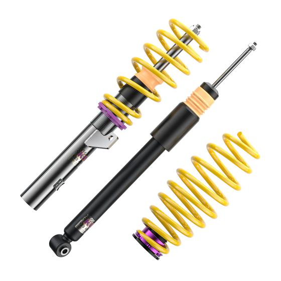 kw v1 coilovers for audi a3 (8v) w/o elec. dampers inc. hatchback/sportback 2wd only with twist beam ra susp strut Ø 50mm 05/12