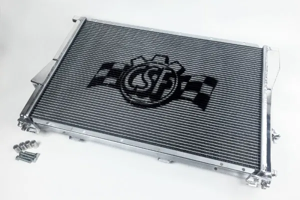 CSF RACE RADIATOR FOR 99-03 BMW M5 (E39) 95-03 BMW 540I MANUAL TRANS (FITS AUTO TRANS W/MINIMAL MODIFICATION TO DRAIN PLUG)