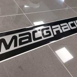 MacG Racing Sunstrip Silver