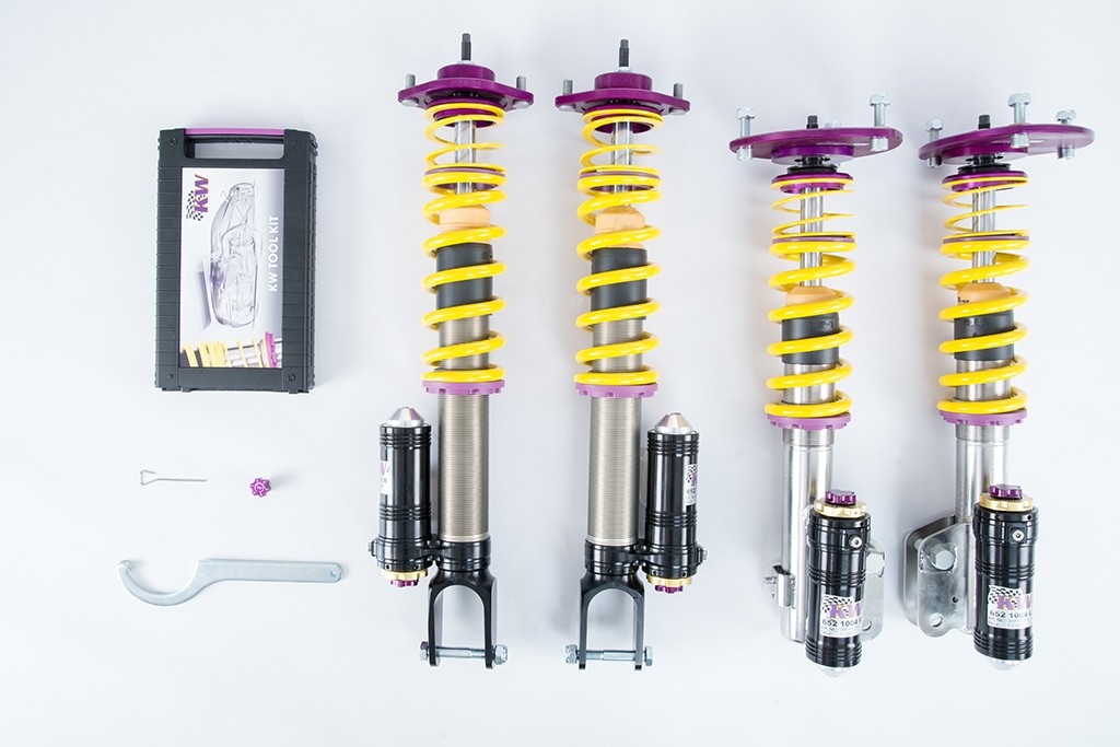 KW Clubsport V4 3 Way Coilovers for SCION FR-S 03/12-