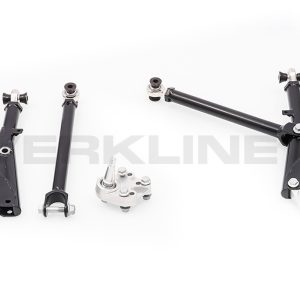 Verkline Adjustable tubular front race lowered wishbones MQB Audi RS3 S3 A3 8V Golf Mk7 Seat Leon 5F