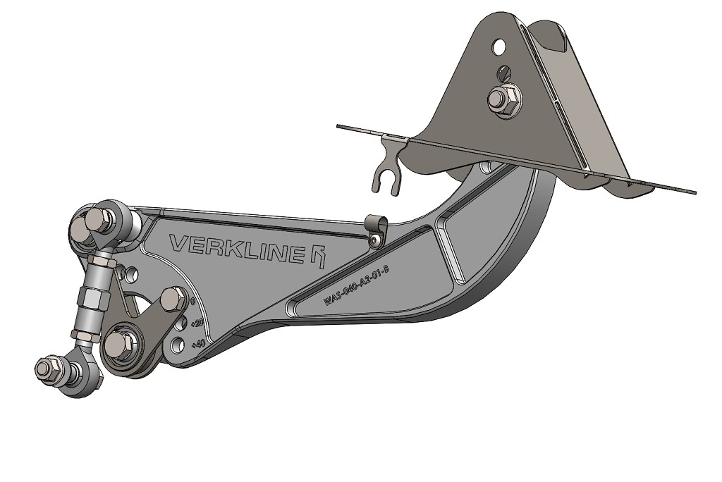 Verkline MK5/6 Golf Adjustable Anti-Squat Billet Rear Trailing Arm with Spherical Bushing - Image 3
