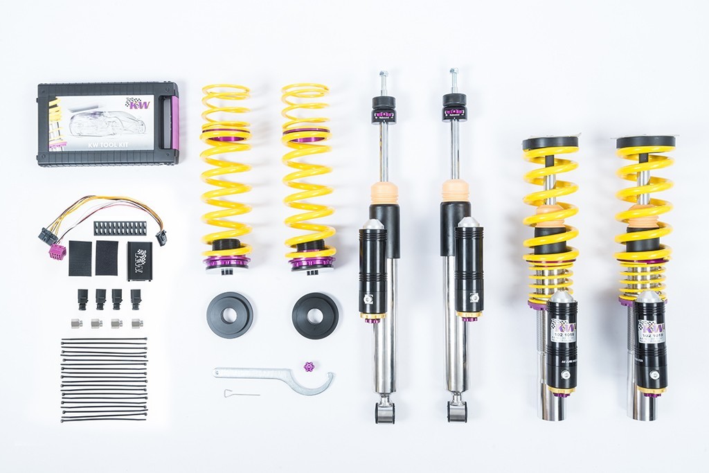 KW V4 Coilovers for BMW M8 (F92) (F8CM) Gran Coupé incl. Competition 07/19-