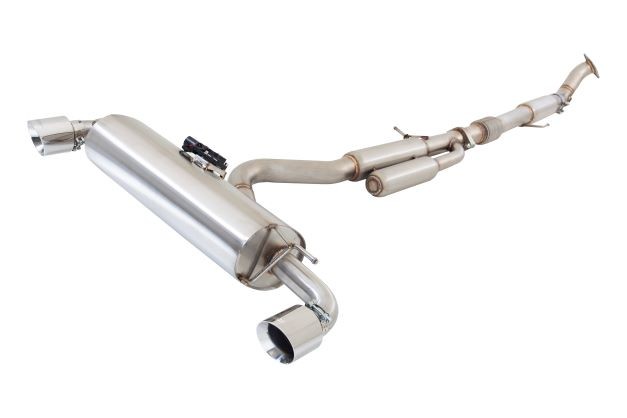 X-force 3" Stainless Steel Cat-Back System with Varex Muffler for Toyota GR Yaris - Image 3