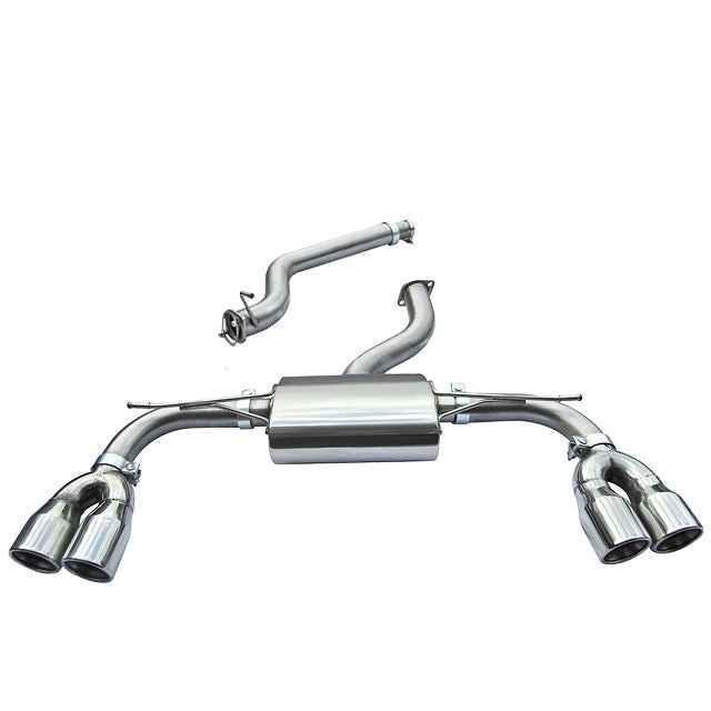 Audi S3 (8V) (3 door) (13-17) (Non-Valved) Cat Back System (Non-Resonated)