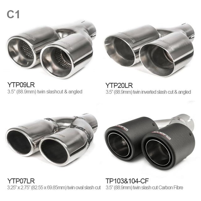 Audi S3 (8V) (3 door) (13-17) (Non-Valved) Cat Back System (Non-Resonated) - Image 3