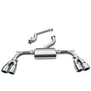 Audi S3 (8V) (Saloon) (13-18) (Non-Valved) Cat Back System (Non-Resonated)