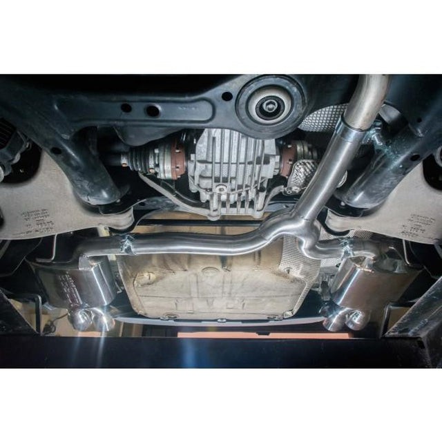 Audi A5 (B8 & B8.5) (07-16) 2.0 TDI Coupe (S-Line) (S5 Style Quad Exit Conversion) Rear Box Section - Image 4
