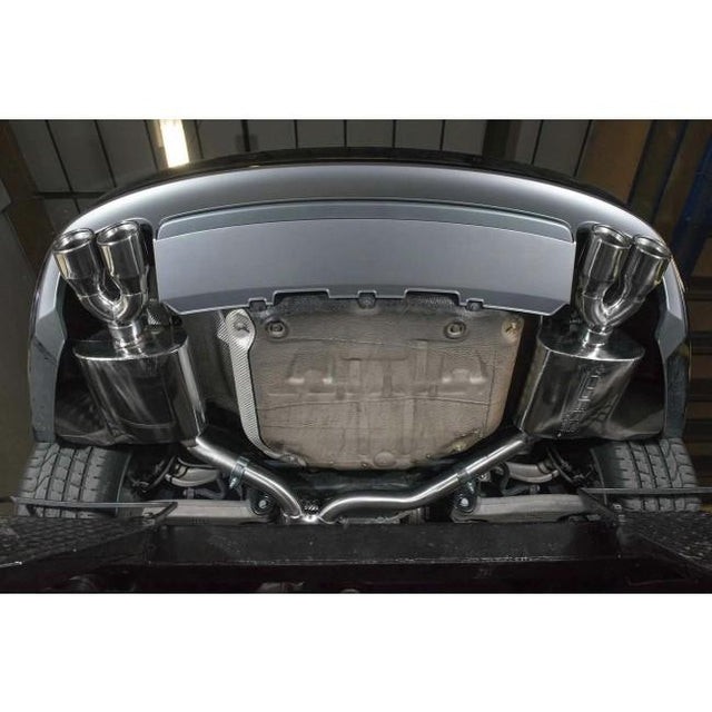 Audi A5 (B8 & B8.5) (07-16) 2.0 TDI Coupe (S-Line) (S5 Style Quad Exit Conversion) Rear Box Section - Image 5