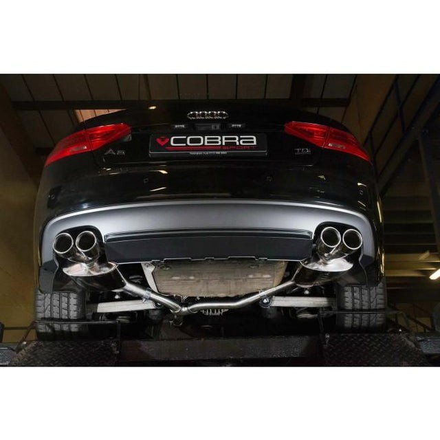 Audi A5 (B8 & B8.5) (07-16) 2.0 TDI Coupe (S-Line) (S5 Style Quad Exit Conversion) Rear Box Section - Image 6