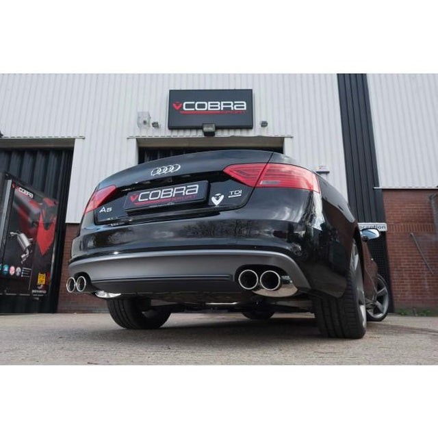 Audi A5 (B8 & B8.5) (07-16) 2.0 TDI Coupe (S-Line) (S5 Style Quad Exit Conversion) Rear Box Section - Image 7