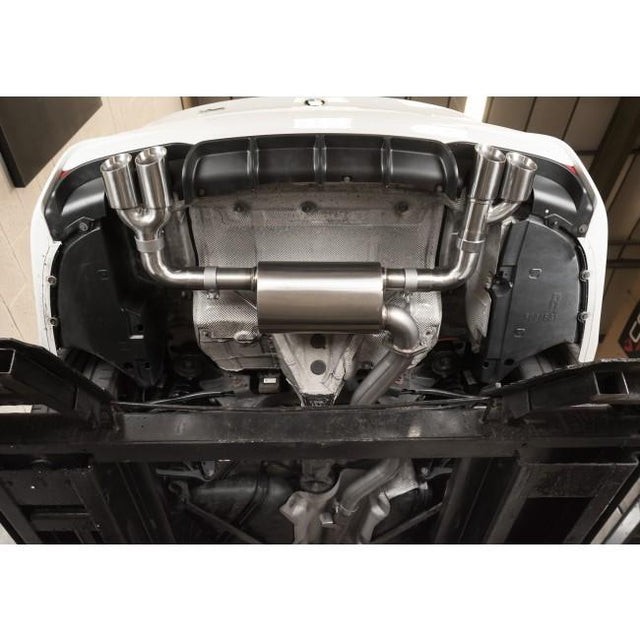 BMW 335D M-Sport (F30 & F31) (13-19) Quad Exit Rear Section (Fits Quad Exit Rear Panel) - Image 3