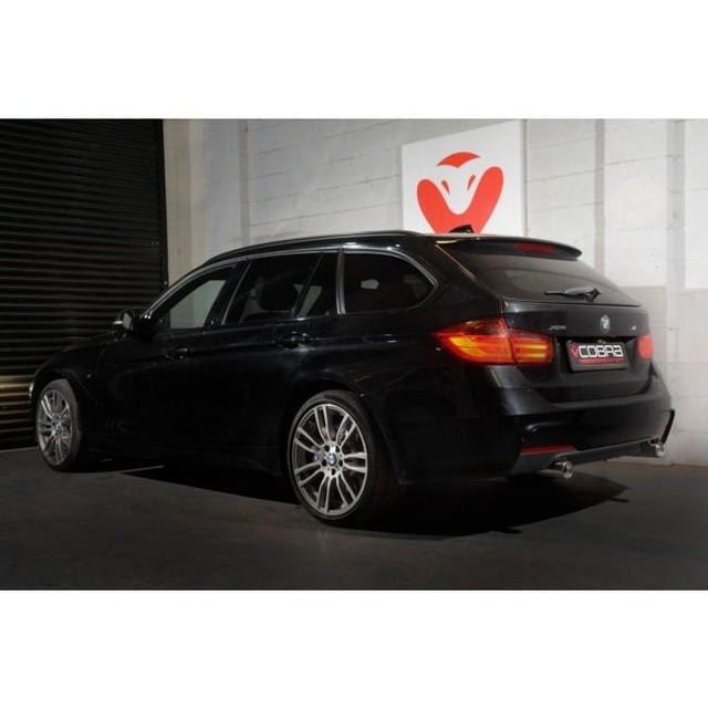 BMW 320D (F30 & F31) (11-15) Dual Exit Rear Exhaust (Fits BWW 340i Rear Panel) - Image 5