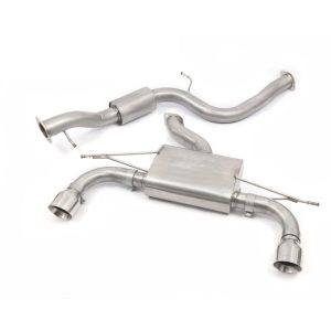 Ford Focus ST 225 (Mk2) (05 - 10) Cat Back System (Resonated)