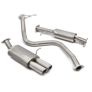 Ford Fiesta ST 180 Mk7 (13-17) 2.5 Inch Twin Tip Cat Back System (Resonated)