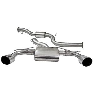Ford Focus RS (Mk2) (08 - 12) Cat Back System (Resonated)