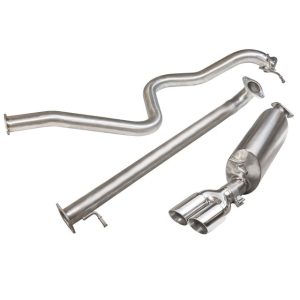 Ford Fiesta Mk7 1.0T EcoBoost (13-17) Zetec-S Cat Back System (Non-Resonated)