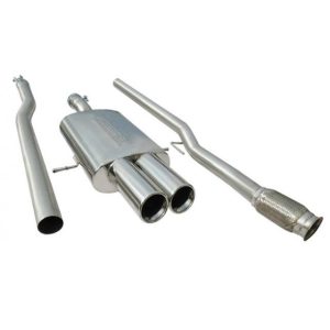 Mini (Mk2) Cooper S / JCW (R59) Roadster Cat Back Performance Exhaust (Non-Resonated)
