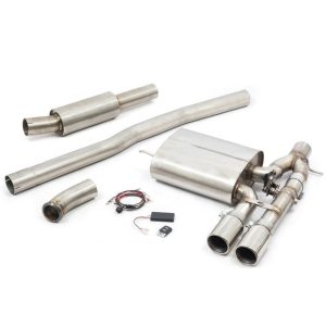 Mini Cooper Works GP3 (F56) Mk3 (20 -) Resonated Cat Back System - GPF/(ROW) (with Valve & Controller)