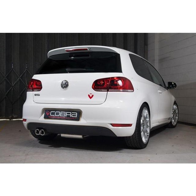 Volkswagen Golf GTD Mk6 TDI 170 PS (09 - 13) Cat Back System (2.5 Inch) - Image 5