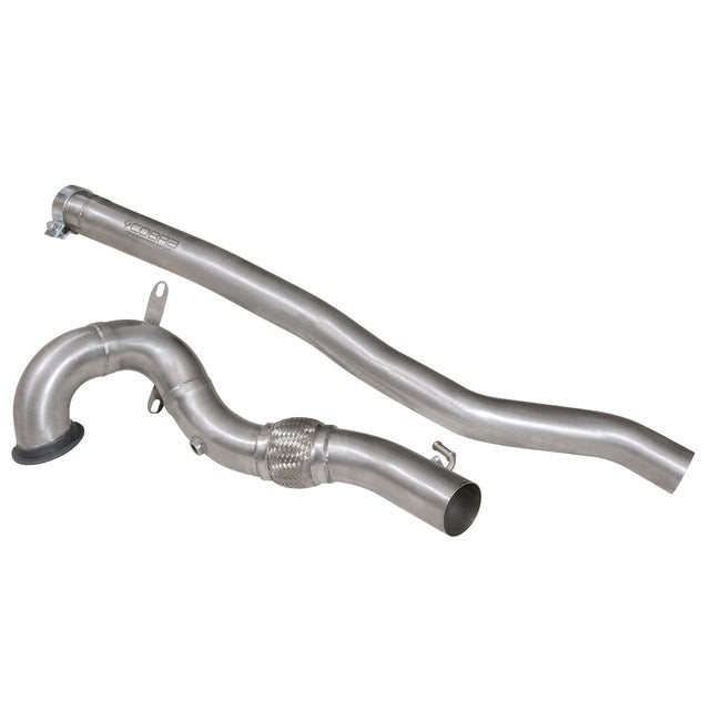 Volkswagen Golf R Mk7.5 (17-20) Front Pipe & De-Cat Section To Standard Cat Back (Non GPF models only)