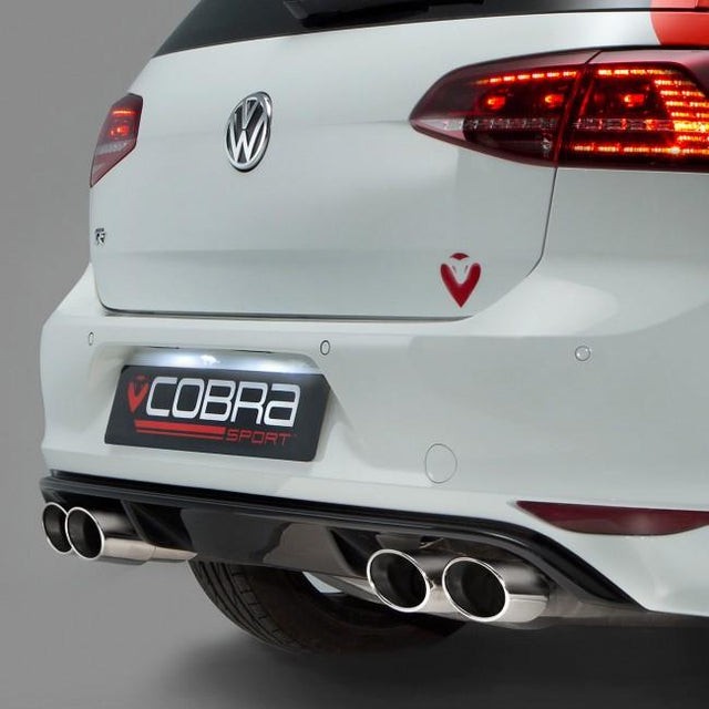 Volkswagen Golf R Mk7 (13-18) & Mk7.5 (18-20) Turbo Back System (Sports Cat & Resonated) - Non-Valved - Image 5