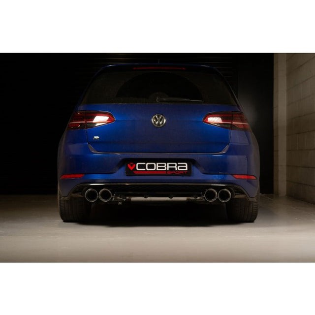 Volkswagen Golf R Mk7 (13-18) & Mk7.5 (18-20) Turbo Back System (Sports Cat & Resonated) - Non-Valved - Image 8