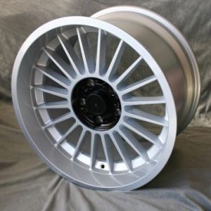 Maxilite Alpina style wheels 10.5x18 silver/black centre