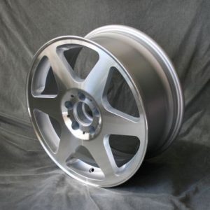 Maxilite Evo style wheels 7.5x17 silver/diamond cut