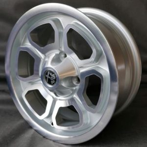Maxilite Vega style wheels 6x14 silver/diamond cut
