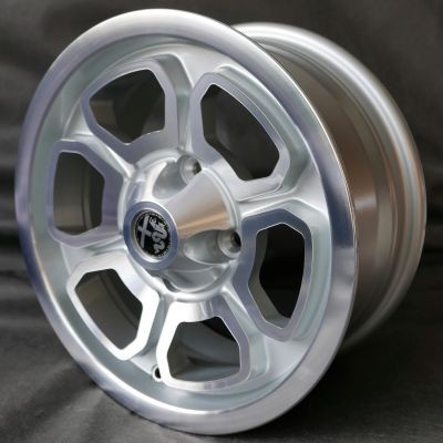 Maxilite Vega style wheels 6x14 silver/diamond cut