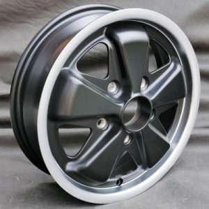 Maxilite 5 spoke style wheels 4.5x15 matt black/diamond cut