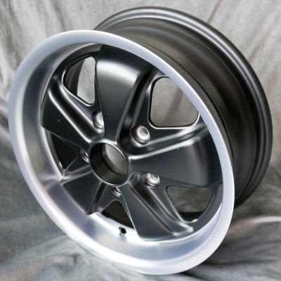 Maxilite 5 spoke style wheels 6x15 matt black/diamond cut