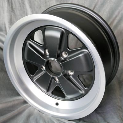 Maxilite 5 spoke style wheels 7x16 matt black/diamond cut