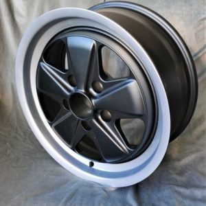 Maxilite 5 spoke style wheels 7x17 matt black/diamond cut
