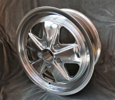 Maxilite 5 spoke style wheels 7x17 fully polished