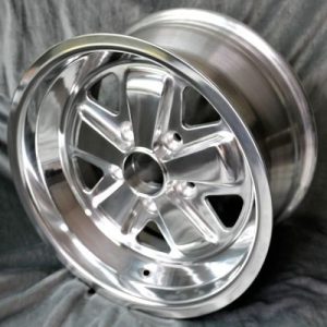 Maxilite 5 spoke style wheels 8x16 fully polished