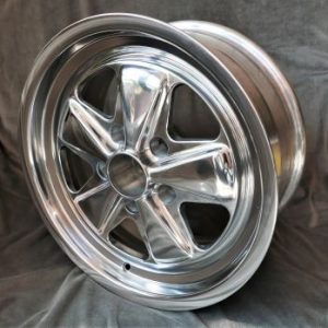Maxilite 5 spoke style wheels 8x17 fully polished