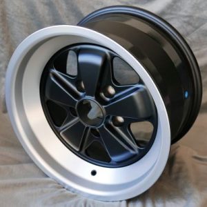Maxilite 5 spoke style wheels 9x16 matt black/diamond cut