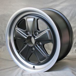 Maxilite 5 spoke style wheels 9x17 matt black/diamond cut