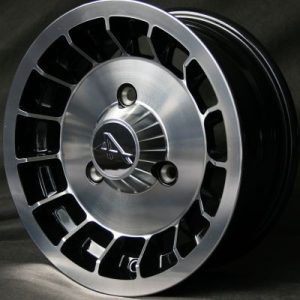 Maxilite Alpine style wheels 5.5x13 black/diamond cut