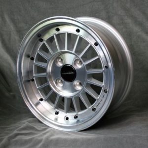 Maxilite WCHE style wheels 5.5x13 silver/diamond cut