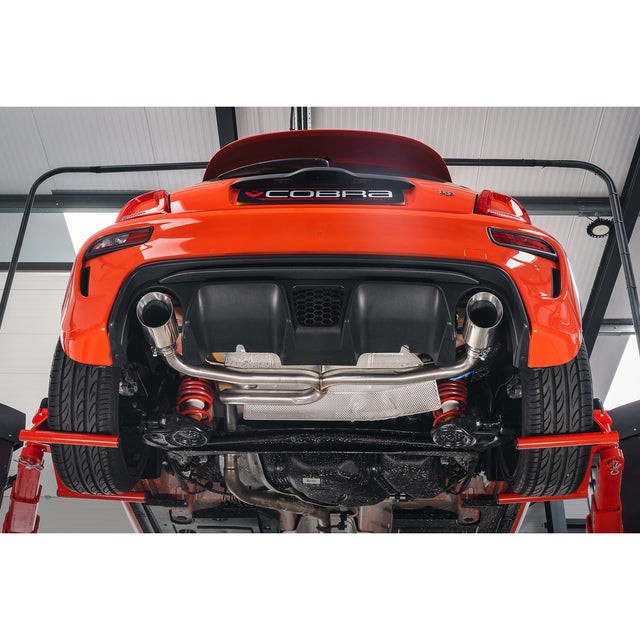Abarth 500 1.4 T-Jet (-08) Venom Race Rear Axle Back (Back Box Delete) System - Image 4