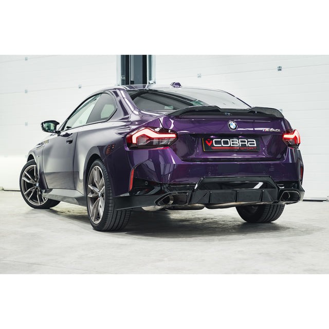 BMW M240i (G42) (21-) Venom Race Rear Axle Back (Back Box Delete) to O/E tailpipes - Image 5